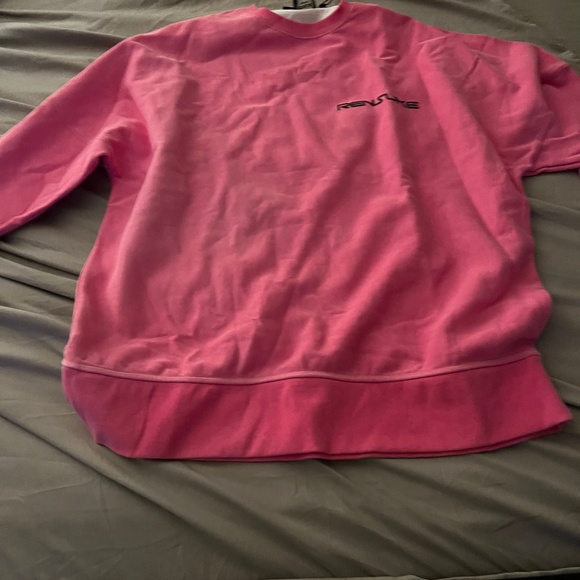 Rensuke thermochro  color change pink loose sweatshirt 1500.00 - Picture 1 of 3